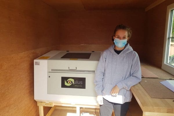 Install Oculus laser cutter