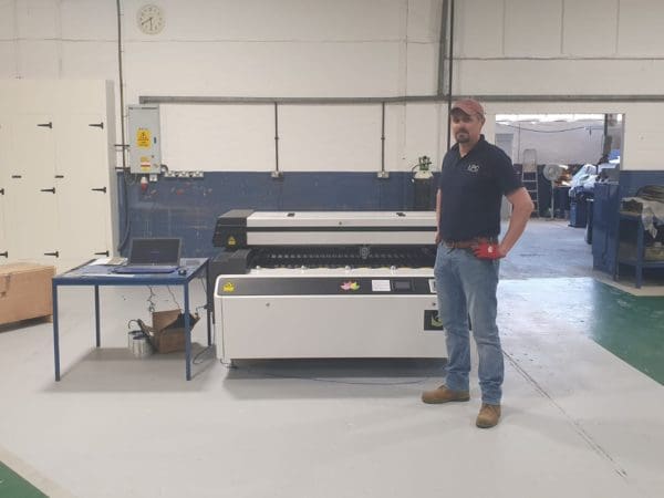 Install Oculus Metal Non Metal Laser Cutter