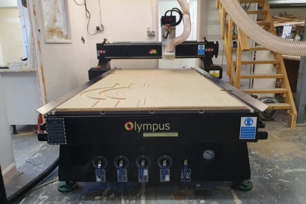 Install Olympus 1325 CNC Router