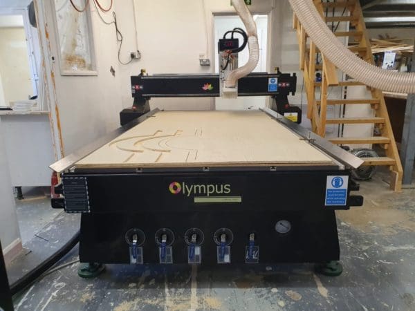 Install Olympus 1325 CNC Router