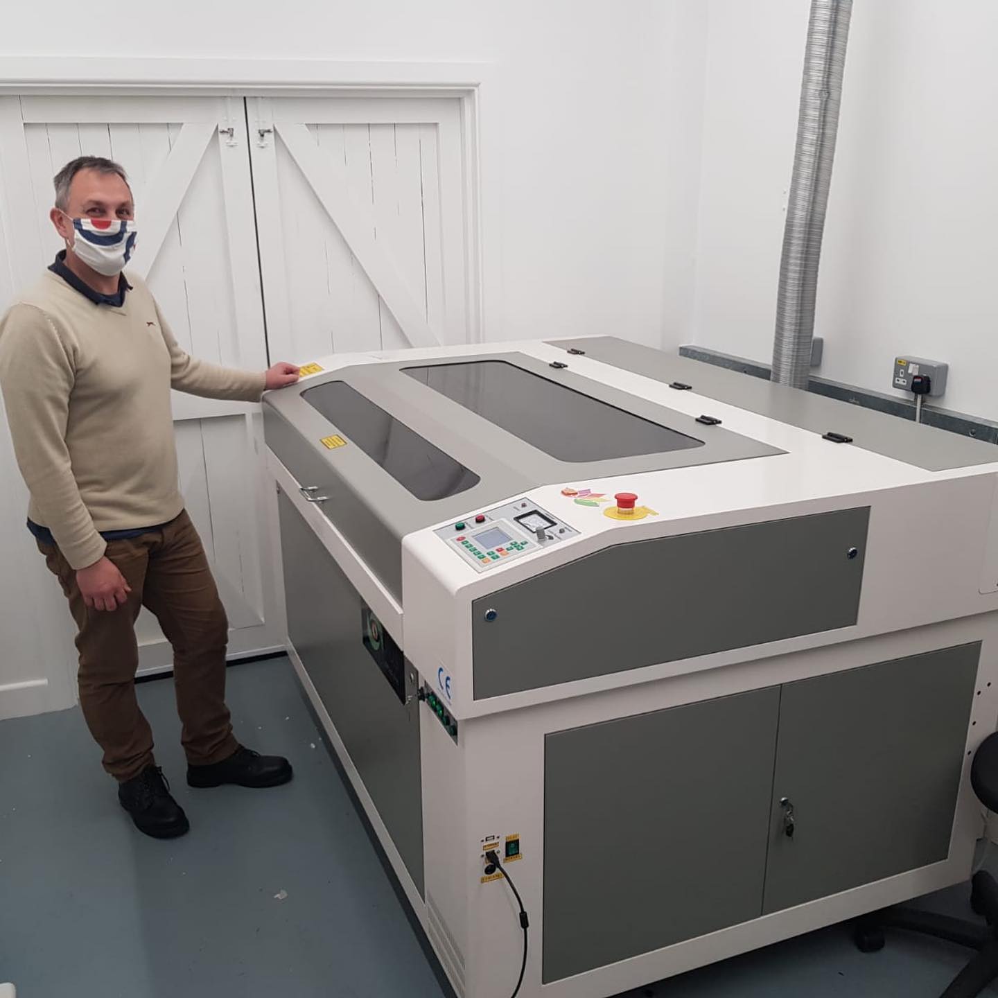Education Design and Technology department favour the Oculus laser machine for ease of use.