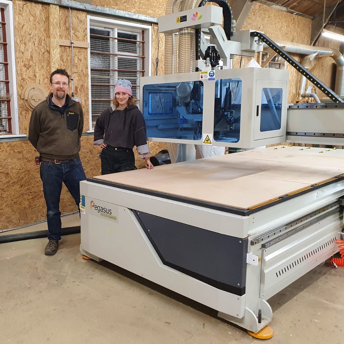 Campervans Ply-lining and campervan conversions are one of the most popular industries using the Pegasus ATC.