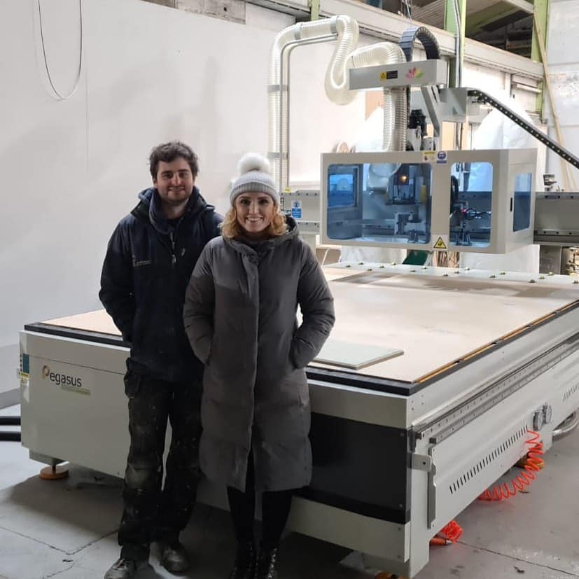 Cabinetry Wood is one of favoured materials for the Pegasus ATC. With multiple tools, jobs can be processed in-house with ease.