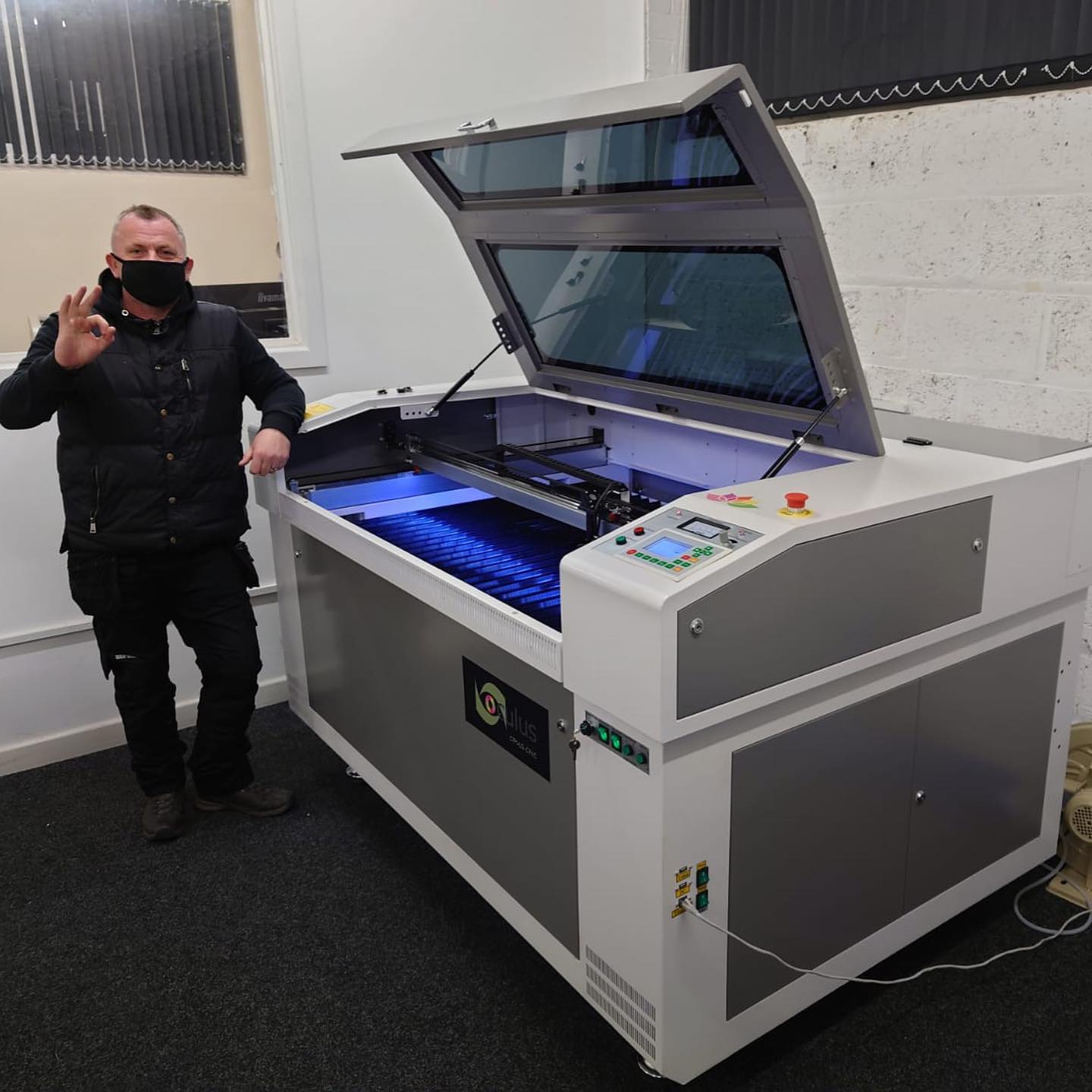 Prototypes Prototypes have been produced within research departments on the Oculus free-standing laser cutter.