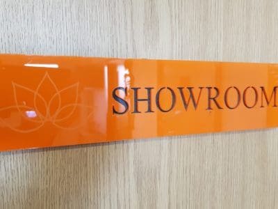 Acrylic Sign Laser Sample Entry-Level CNC