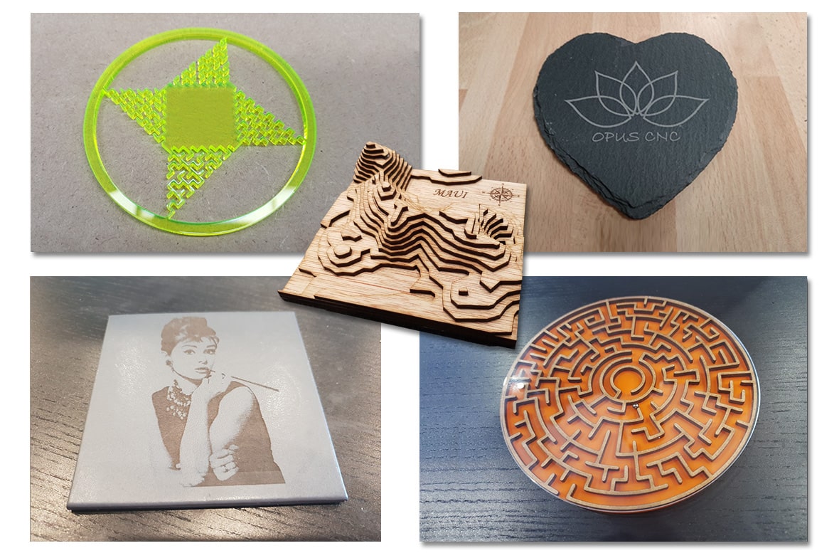 Benchtop Laser samples