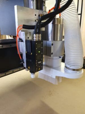 CNC Router with knife