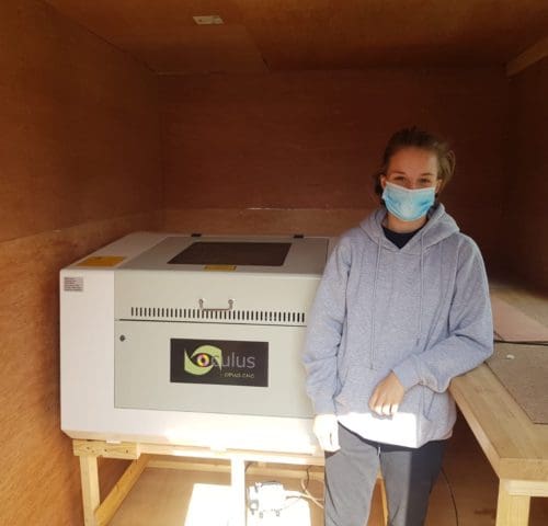 Install Oculus laser cutter