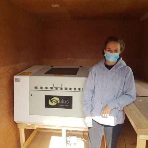 Install Oculus laser cutter