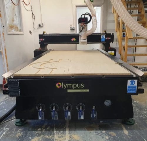 Install Olympus 1325 CNC Router