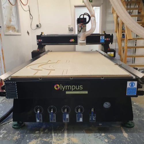 Install Olympus 1325 CNC Router