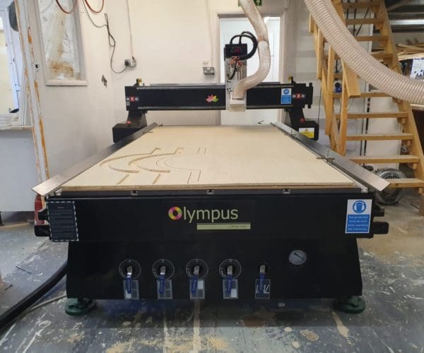 Install Olympus 1325 CNC Router