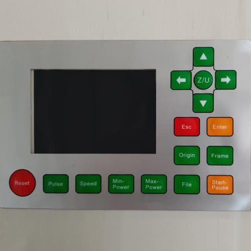 Laser Control Panel Laser Control Panel