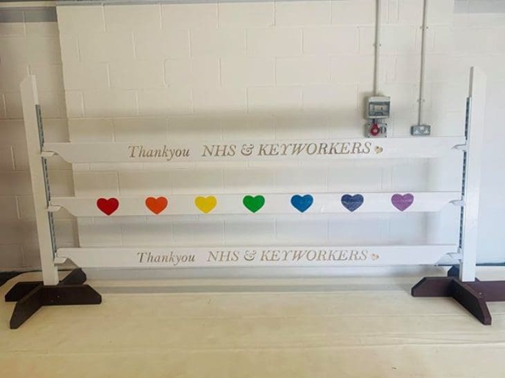 Thank you NHS Olympus CNC Router