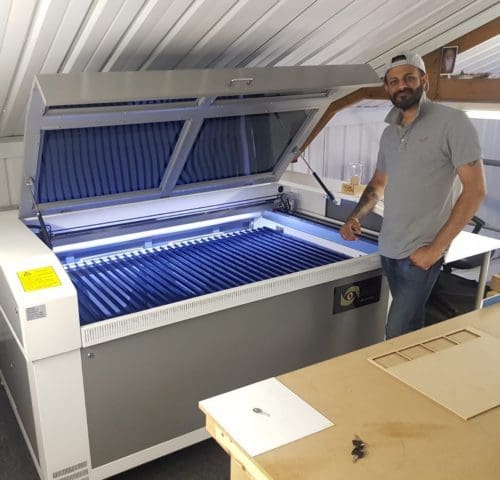 Installation Oculus Laser Cutter