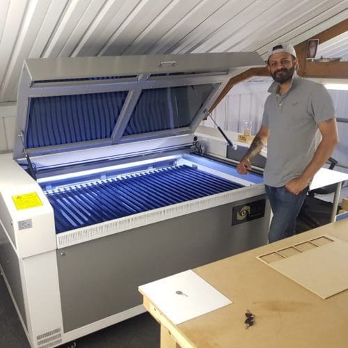 Installation Oculus Laser Cutter