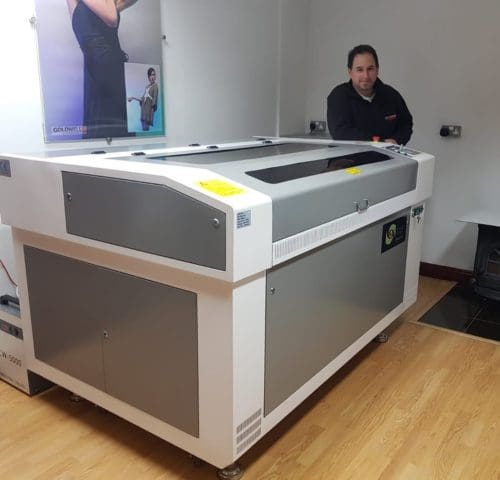 Installation Oculus laser cutter