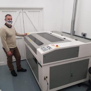 Education Design and Technology department favour the Oculus laser machine for ease of use.