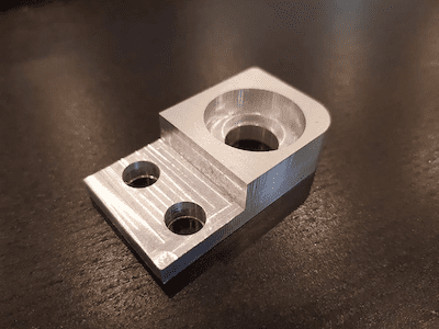 Metal Drilling Router Sample Entry-Level CNC