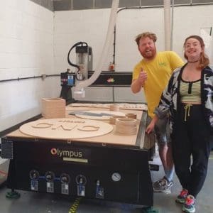 Furniture Furniture, kitchen cabinetry and staircases can be brought to life on the Olympus CNC router and inclusive VCarve Pro software.