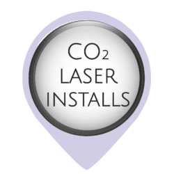 CO2 Laser Installations Once in position, the Oculus CO2 laser machine installations have a much quicker turnaround than CNC routers. They also only require a household socket. During the installation, our engineer can explain to you how to replace the tube for future reference and also explain the importance of mirror and lens alignment.