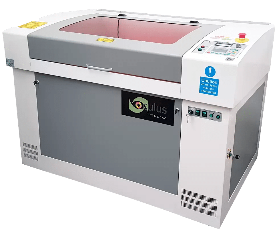 Oculus Laser Cutters CO2 Fibre Flatbed Opus CNC