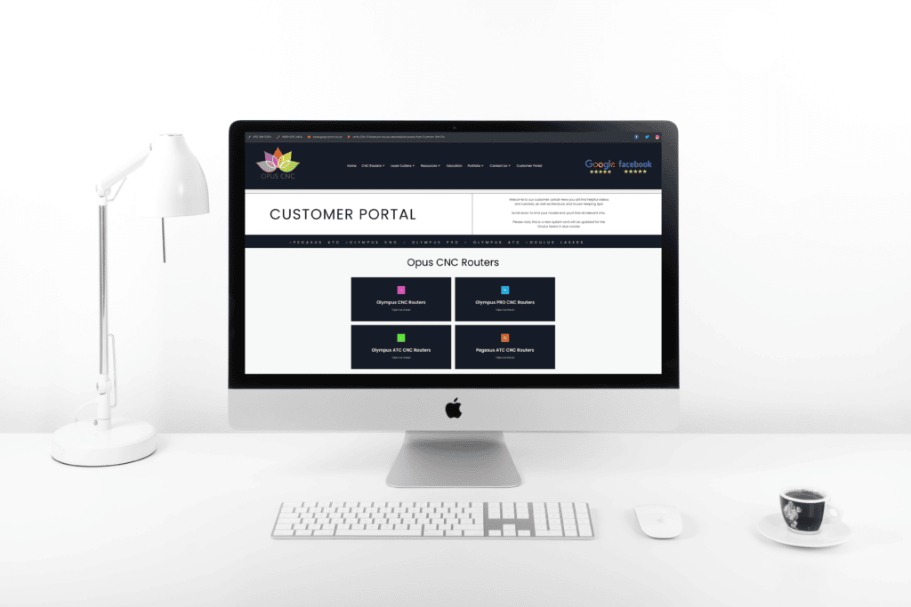 Opus CNC Customer Portal