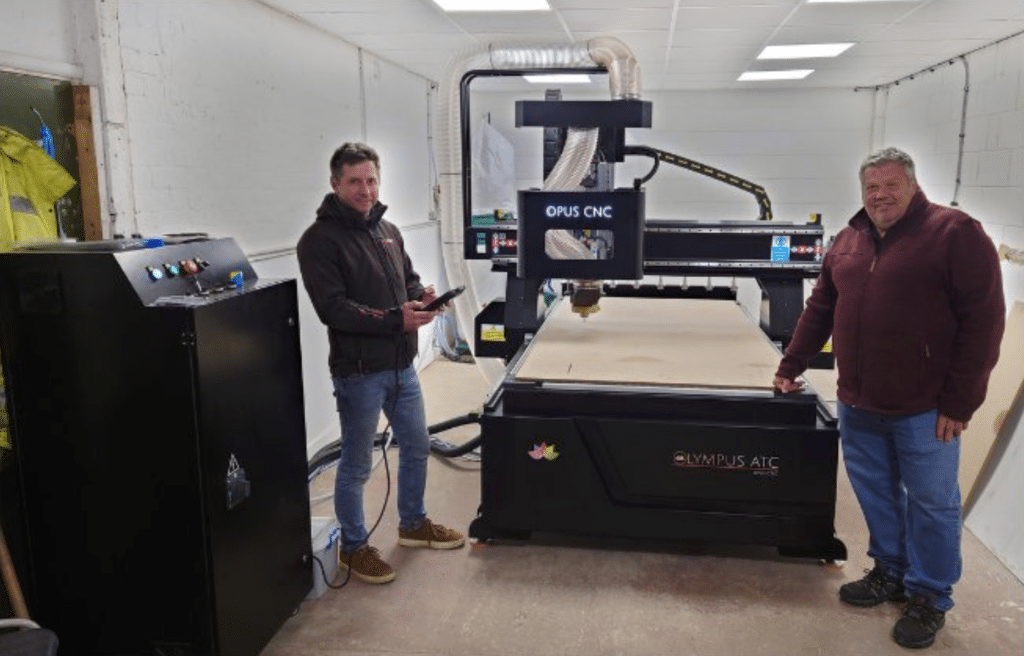 Recent Olympus ATC CNC Router Installation