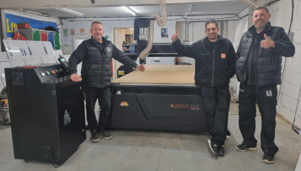 Recent Olympus CNC Router Installation