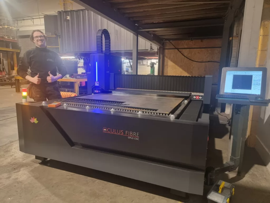 Fibre Laser Cutter Installation