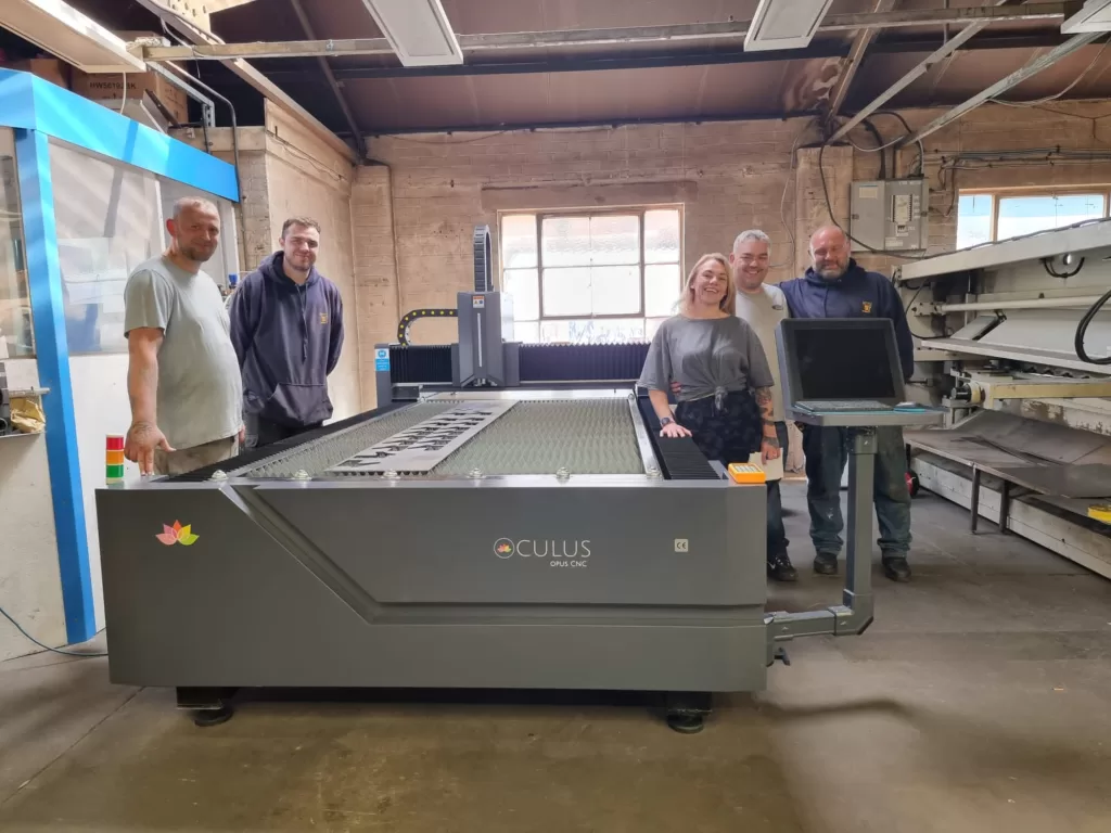 Fibre Laser Cutter Installation