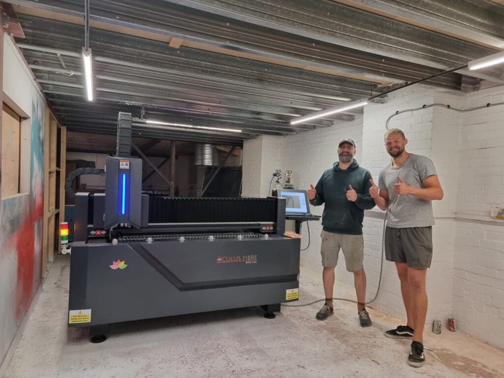 Fibre Laser Cutter Installation