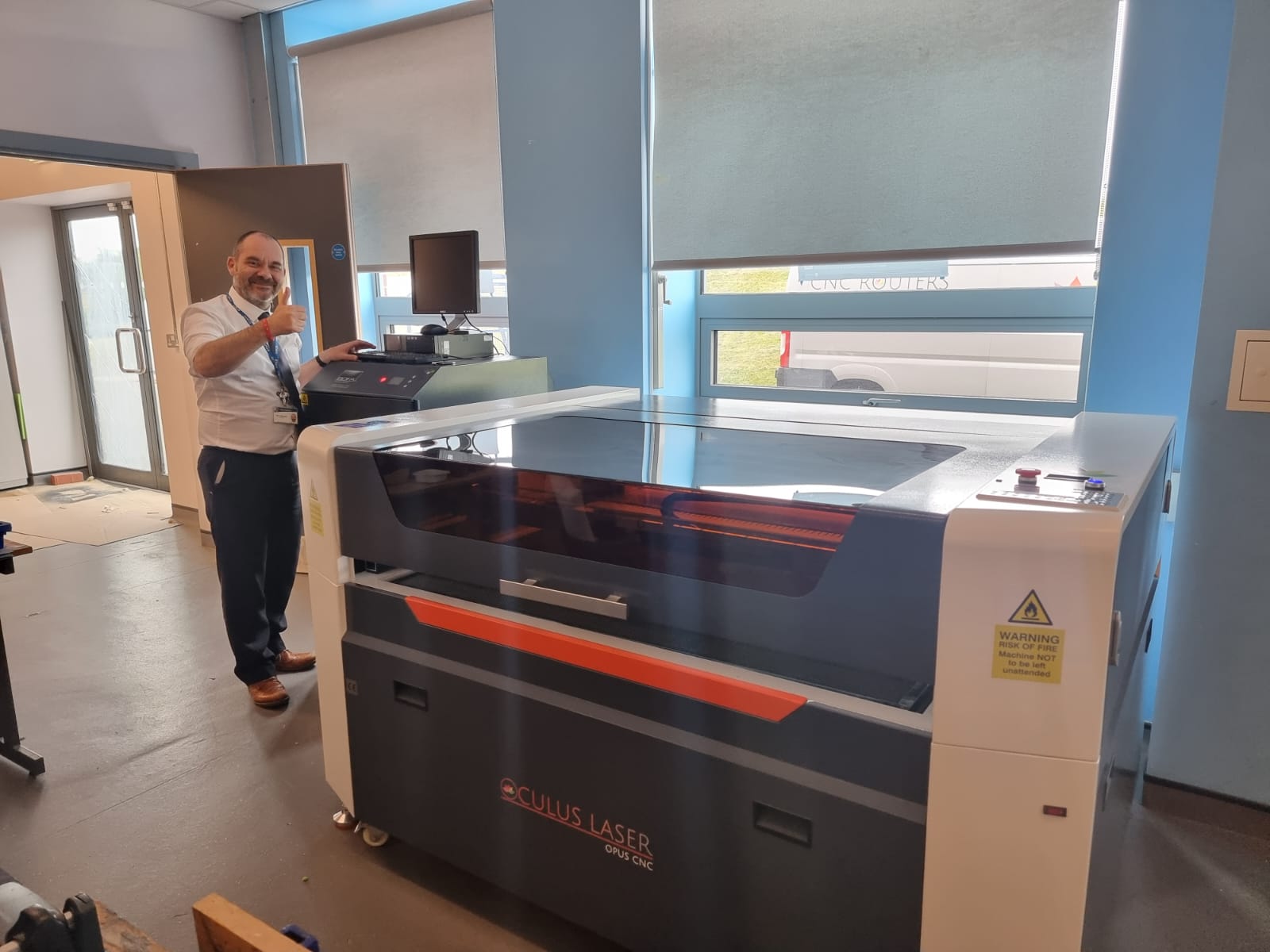 Free-Standing Laser Cutter