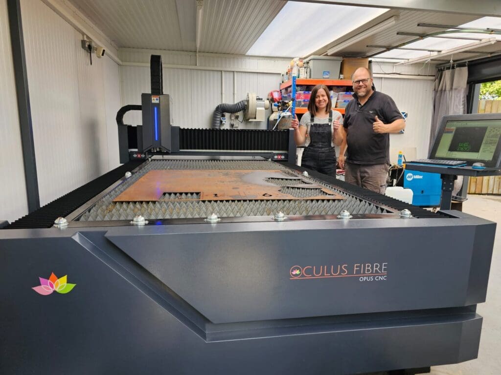 Fibre Laser Cutter Installation