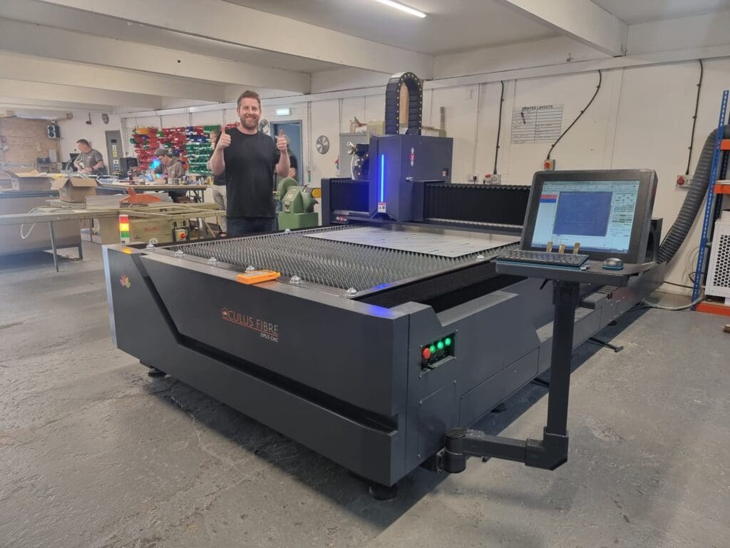 Fibre Laser Cutter Installation