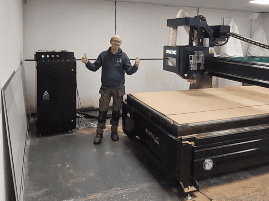 Olympus ATC CNC Router Installation