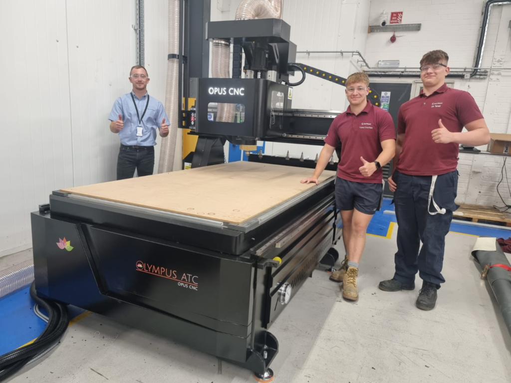 Olympus ATC CNC Router Installation