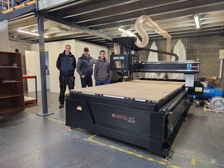 Olympus ATC CNC Router Installation in Crawley The Leading CNC Router