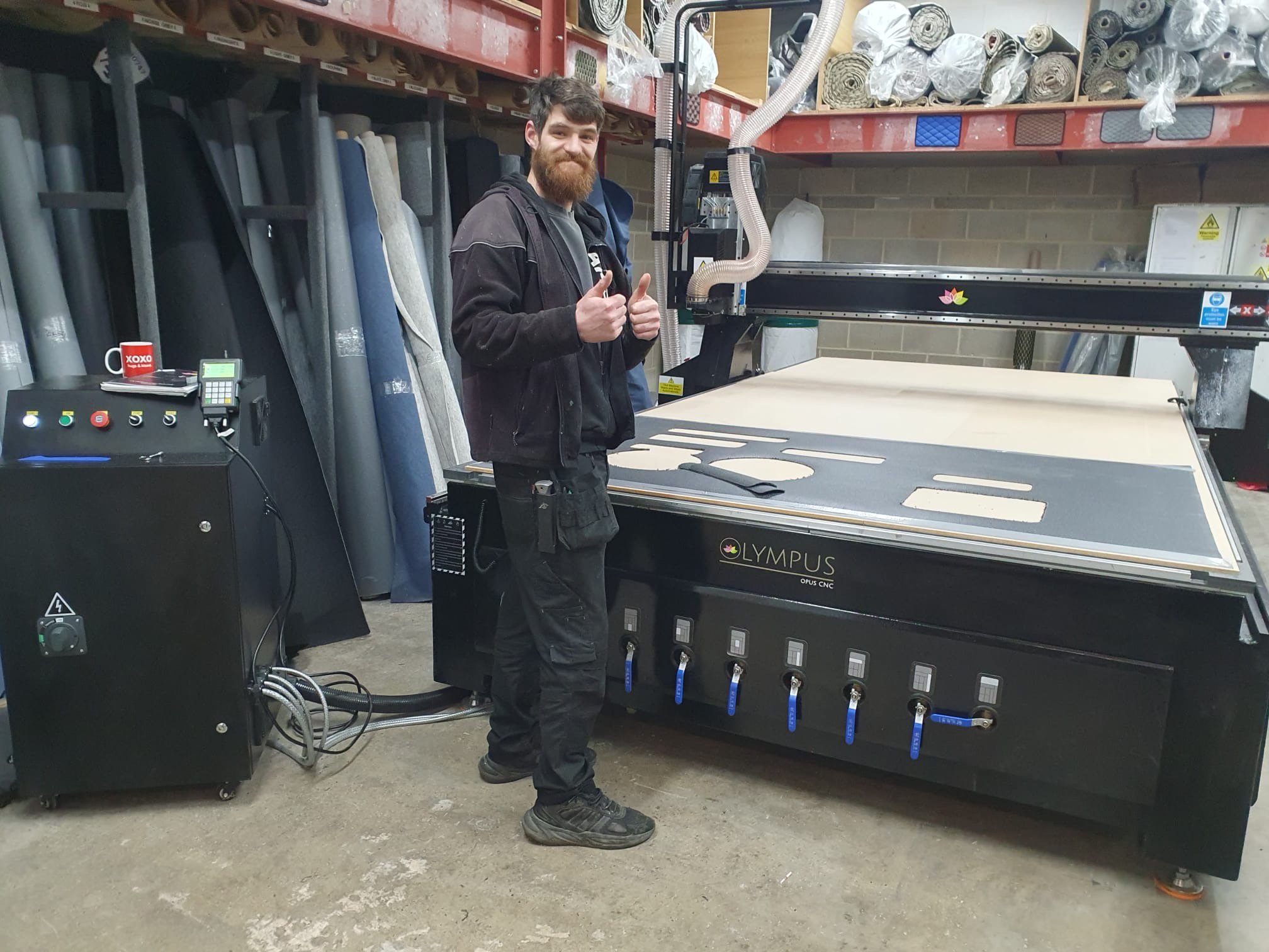 Olympus CNC Router Installation in Bradford - The Leading CNC Router ...