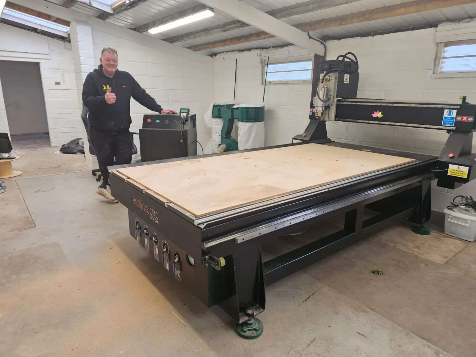 Olympus CNC Router Installation in Pulborough - The Leading CNC Router ...