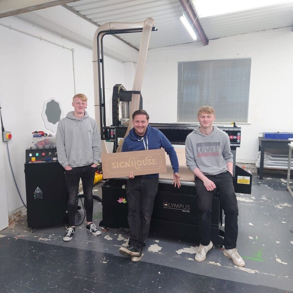 Olympus CNC Router Installation in Leeds