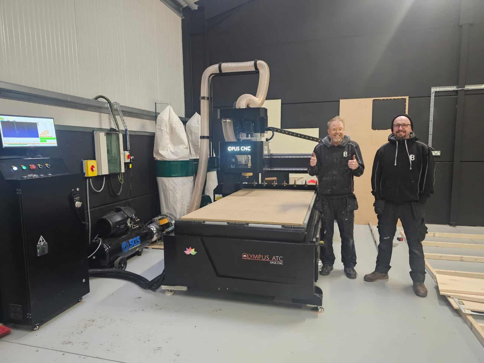Olympus ATC CNC Router Installation in Thirsk - The Leading CNC Router ...