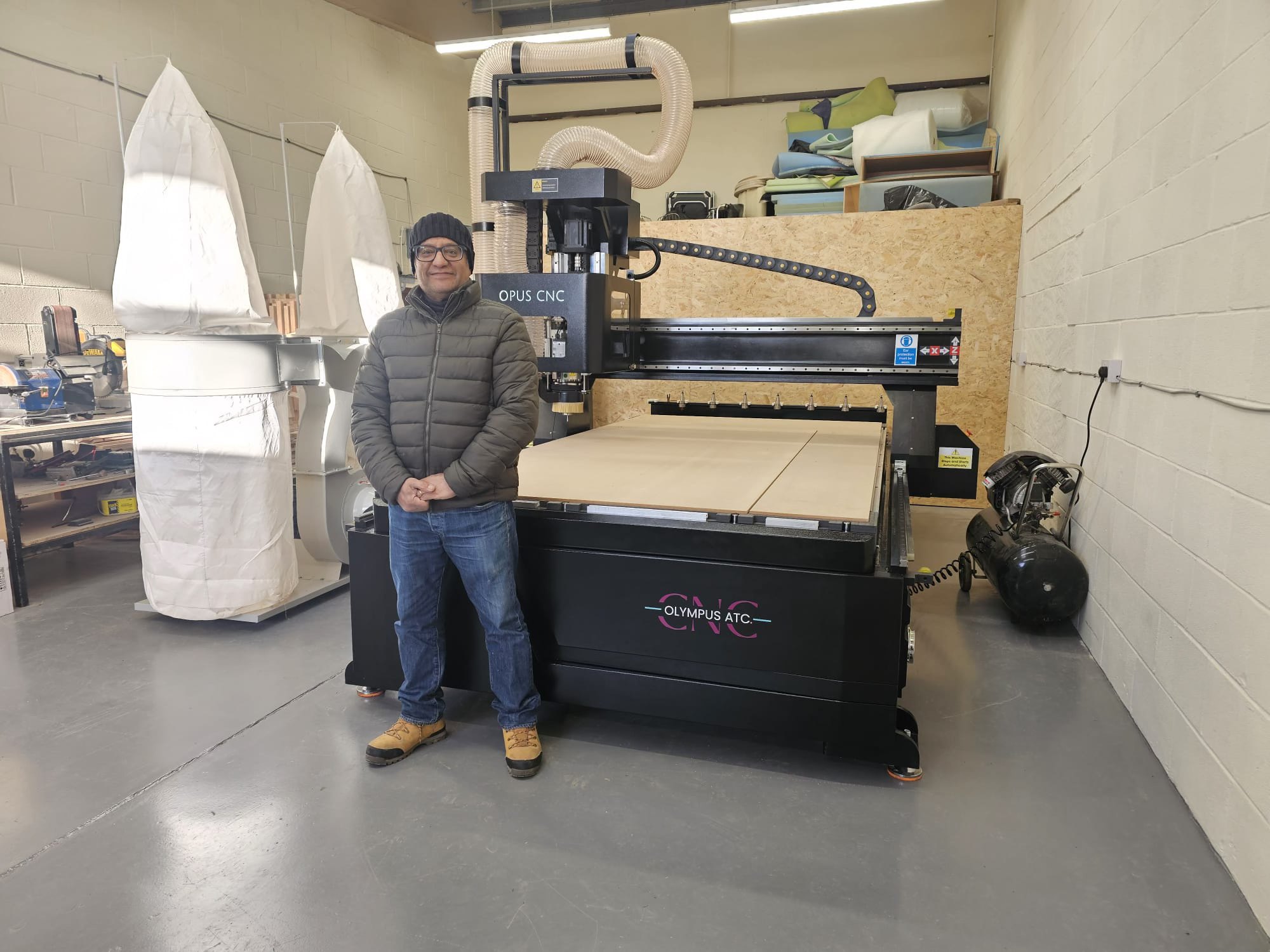 Olympus ATC CNC Router Installation in Middlesbrough - The Leading CNC ...