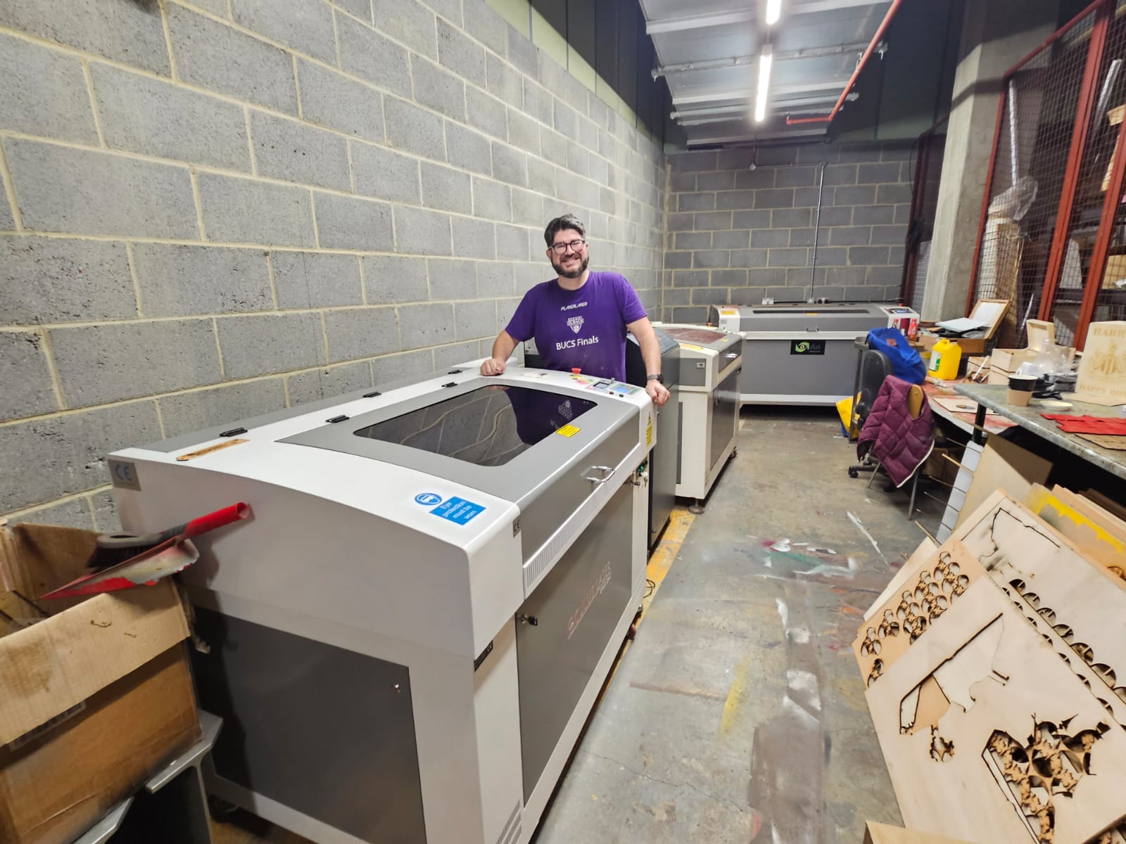 Oculus Free-Standing Laser Cutter Installation in Durham - The Leading ...