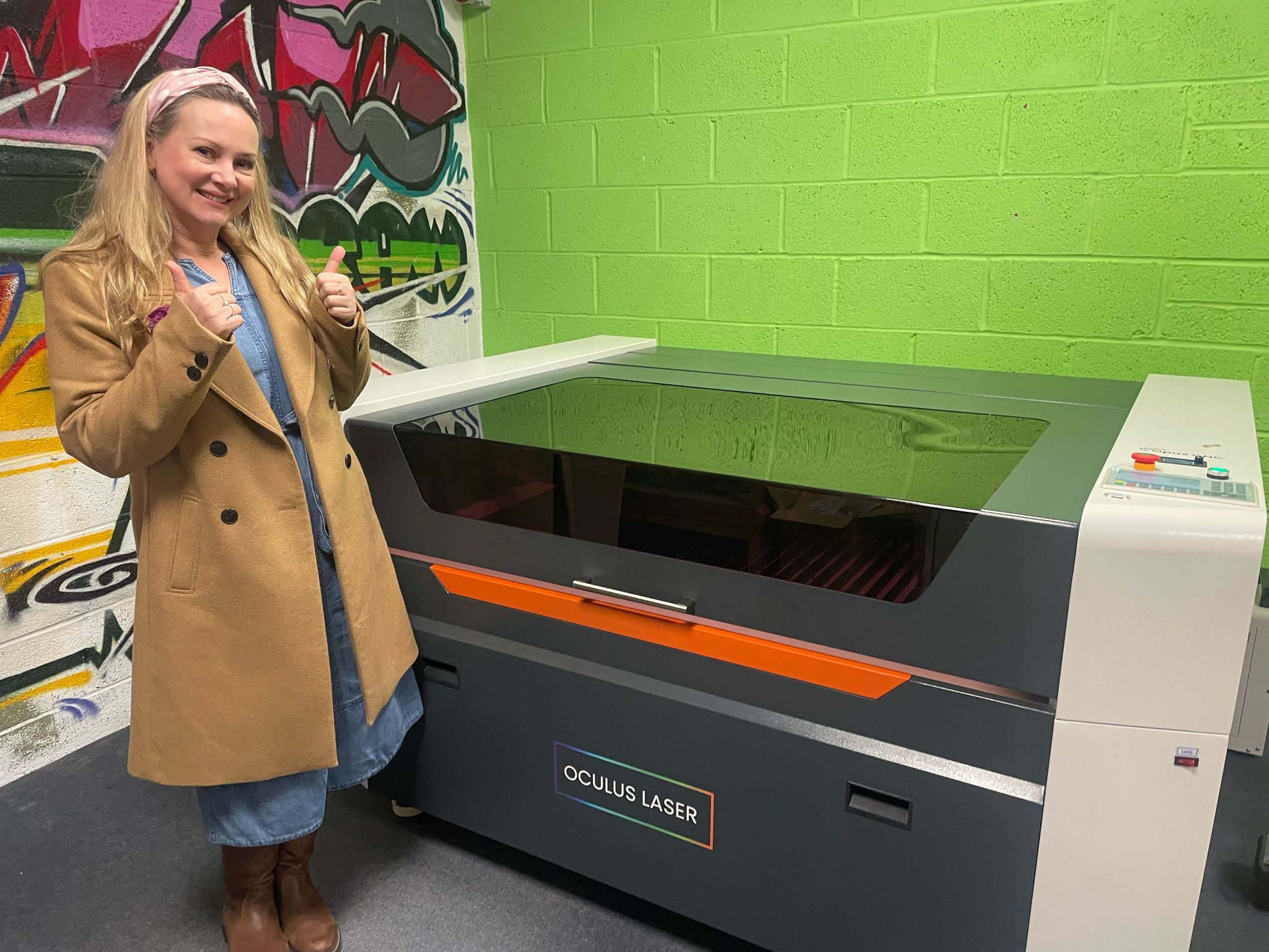 Oculus Free-Standing Laser Cutter Installation in Gloucestershire