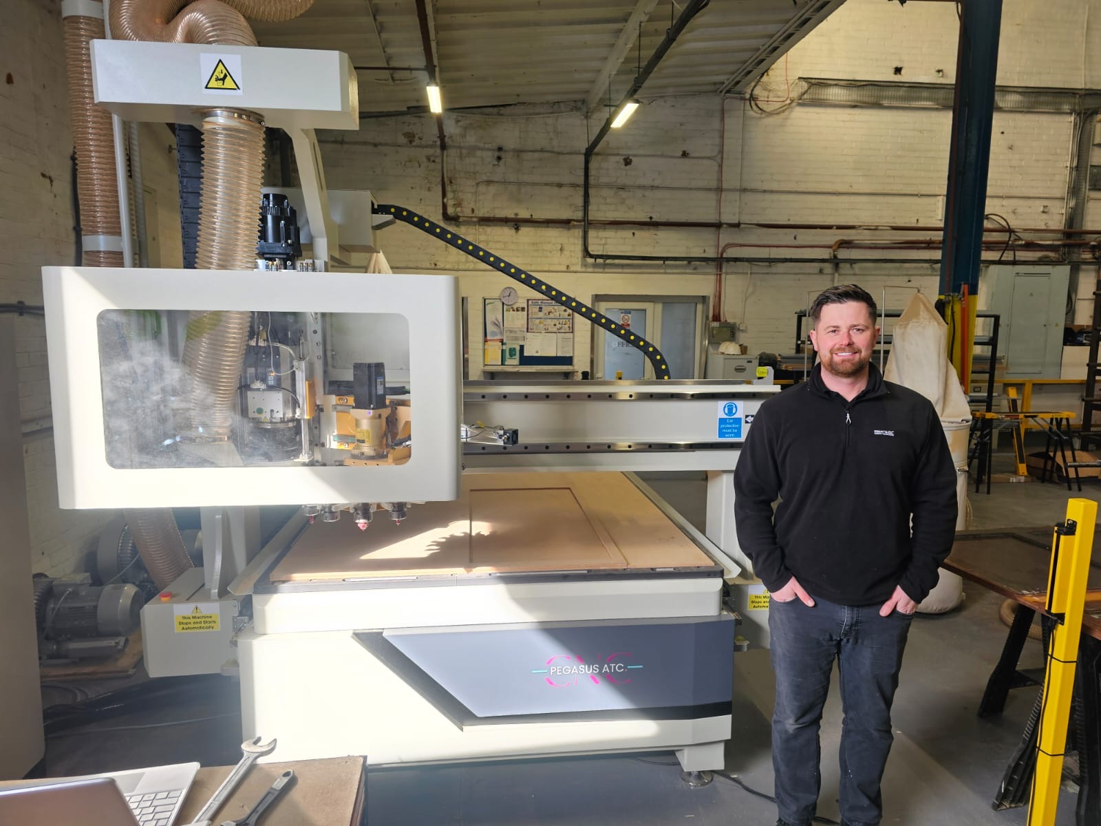 Pegasus ATC CNC Router Installation in Hartlepool