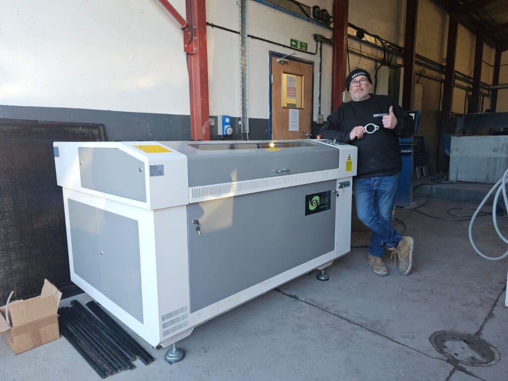 Oculus Free-Standing Laser Cutter Installation in Worcester