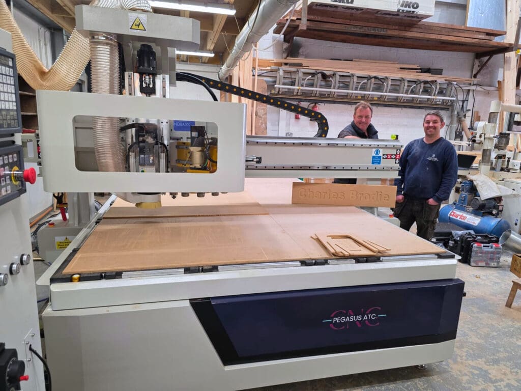 Pegasus 2030 ATC CNC Router Installation in the Scottish Borders