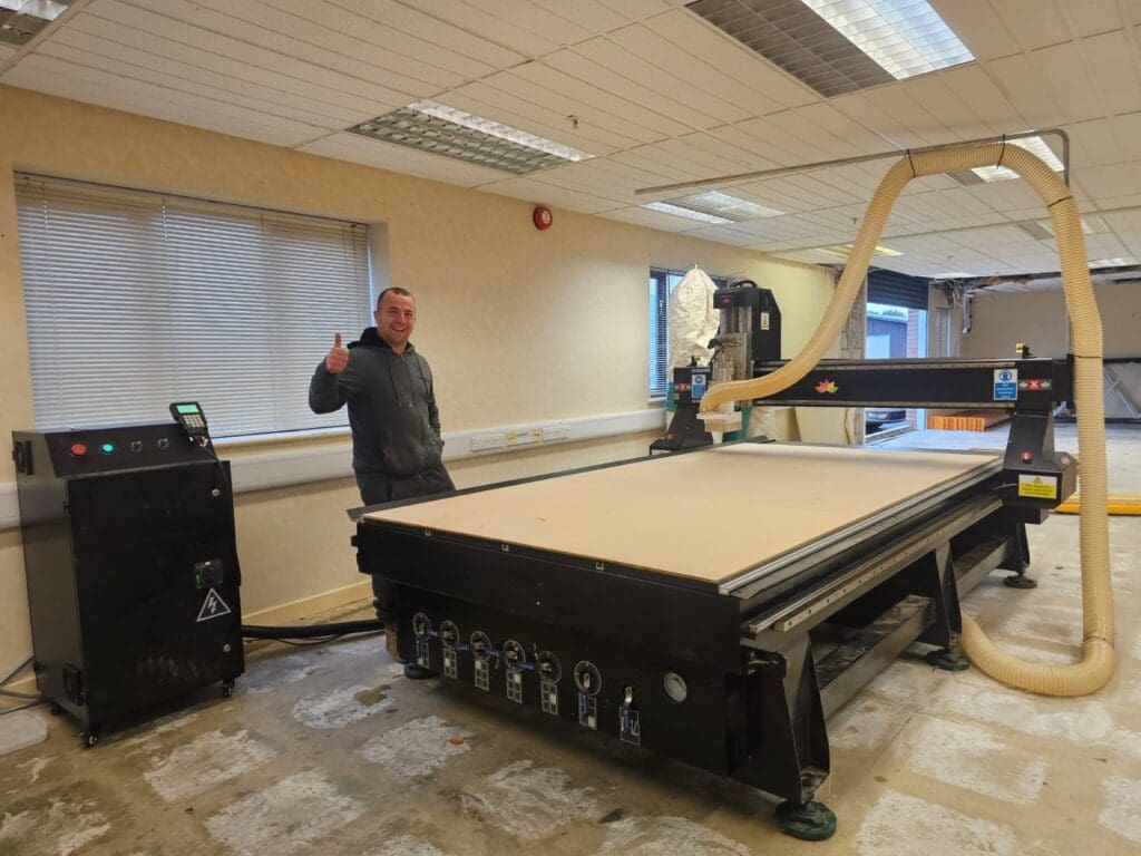 Olympus 1530 CNC Router Installation in Peterborough