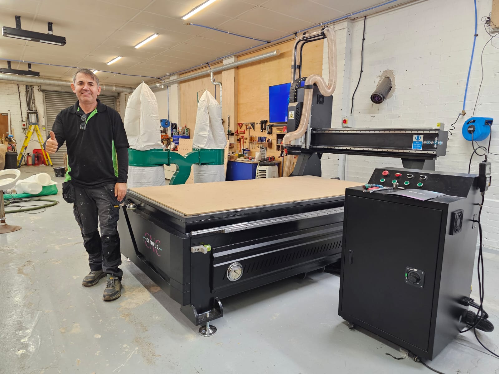 Olympus CNC Router Installation in Darlington